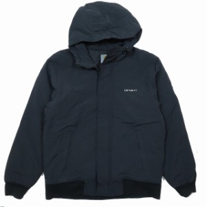 【中古】カーハート carhartt コディアックブルゾン ナイロン フーデット ジャケット アウター 黒 ブラック サイズM