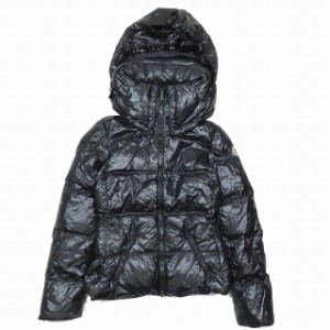 【中古】モンクレール MONCLER ALISO アリソ ダウンジャケット ブルゾン アウター ジップアップ 黒 ブラック 