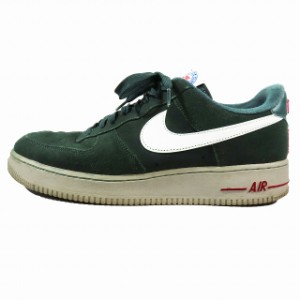 【中古】ナイキ NIKE エアフォース 1 07 LX プログリーン/ホワイト-セイル-ジムレッド DH7435-300 