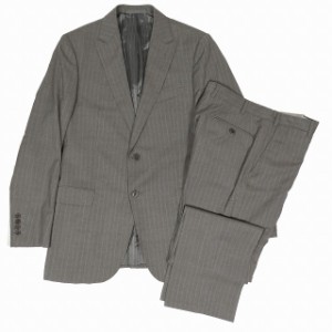 【中古】アルマーニ コレツィオーニ ARMANI COLLEZIONI メトロポリタン ピンストライプ スーツ セットアップ