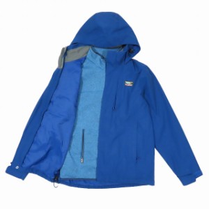 【中古】エルエルビーン L.L.BEAN セーター フリース 3イン1 ジャケット マウンテンパーカー アウター ブルー 青