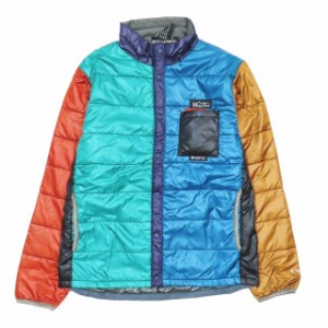 【中古】未使用品 Manastash PERPRI 60 JACKET パープリ60・スナップジャケット ジャンパー ブルゾン アウター マルチカラー L メンズ 