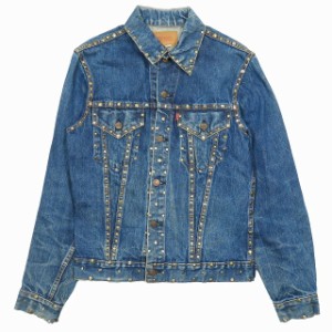 【中古】70's ヴィンテージ リーバイス Levi's デニム トラッカージャケット アウター 526刻印 ビッグE 70505 4th