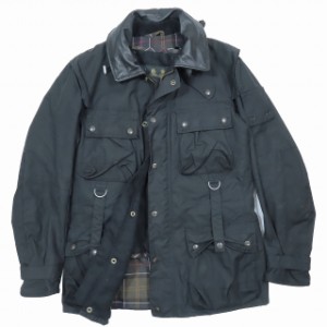 【中古】バブアー×トキト Barbour×TOKITO 別注 フィールドジャケット アウター ワックスドコットン オイルドクロス