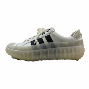 【中古】ワイスリー Y-3 ヨウジヤマモト × adidas GR.1P ローカットスニーカー GW8640 靴 シューズ ホワイト ブラック 26.5cm メンズ 