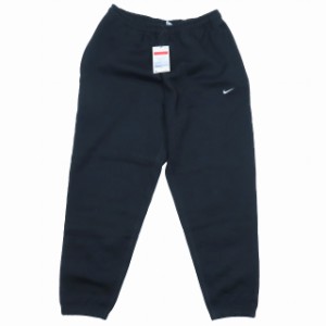 【中古】未使用品 ナイキ NIKE NRG FLEECE PANT フリース スウェットパンツ ボトムス BLACK ブラック 黒 