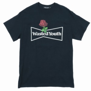 【中古】アンダーカバー×ウェイステッドユース UNDERCOVER× Wasted Youth VERDY ベルディ ロゴプリント Tシャツ 