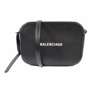 【中古】BALENCIAGA EVERYDAY SMALL CAMERA BAG エブリディ カメラ ショルダー バッグ 552370 鞄 ロゴ 黒 ブラック メンズ レディース 