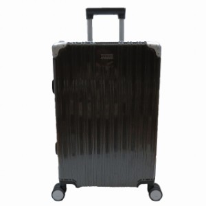 【中古】LOJEL BOSS ロジェールボス ハード スーツケース 35L 4輪 ブラックカーボン LB-0781-49 TSAロック搭載