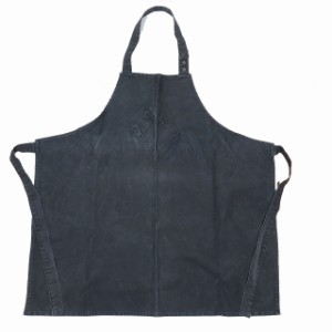 【中古】マーガレットハウエル MARGARET HOWELL ブラックデニム エプロン MHL APRON 黒 ブラック MHH9081