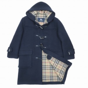 【中古】バーバリー ロンドン BURBERRY LONDON 英国製 ウール ダッフルコート アウター ノバチェック裏地