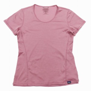 【中古】パタゴニア Patagonia capilene cool lightweight キャプリーン クール ライトウェイト Tシャツ XS ピンク
