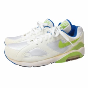 【中古】ナイキ NIKE 鑑賞用 ジャンク Nike Air Max 180 History of Air スニーカー シューズ 白 29?p ■GY18