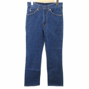 【中古】リーバイス Levi's 517 90s ヴィンテージ ブーツカットデニム ジーンズ USA製 パッチ欠損 青 約S ■GY12