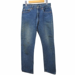 【中古】リーバイス Levi's 501XX 90年製 デニムパンツ ジーンズ ストレート USA製 ボタン裏546 30 ■GY12