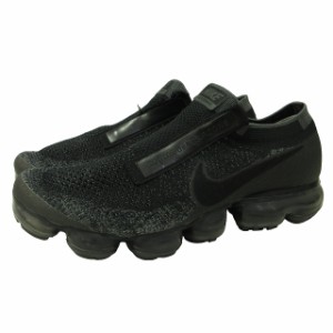 【中古】ナイキ NIKE × コムデギャルソン コラボ 924501-001 AIR VAPORMAX スニーカー シューズ 黒 27?p IBO44