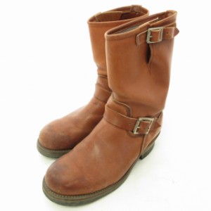 【中古】レッドウィング REDWING PT83 92年製 ヴィンテージ エンジニアブーツ スチールトゥ USA製 8D 約26.0相当 STK