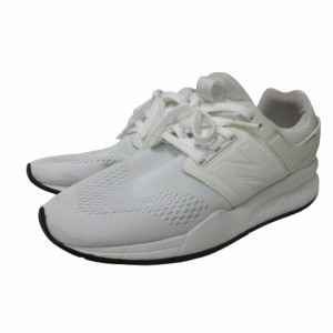 【中古】ニューバランス NEW BALANCE MS247 スニーカー シューズ 白 ホワイト US 6 24?p 1203 レディース