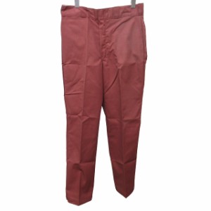 【中古】ディッキーズ Dickies 90's ヴィンテージ 874 デッドストック チノパン ワークパンツ ボルドー 赤系 M STK