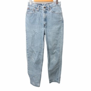 【中古】リーバイス Levi's 512 デニムパンツ ジーンズ スリムテーパード インディゴブルー 青系 M 1203 レディース