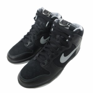 【中古】未使用品 ナイキ NIKE DJ7023-991 ダンクハイ BY YOU スニーカー  シューズ ハイカット 黒 27?p IBO44