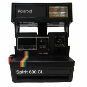 【中古】polaroid SPIRIT 600CL ポラロイドカメラ インスタント フィルム レトロ ストロボ 固定焦点 ジャンク品 ■GY11