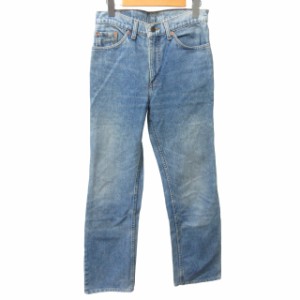 【中古】リーバイス Levi's 90年製 ヴィンテージ デニムパンツ ジーンズ ストレート 青系 約M-L IBO47