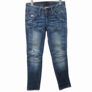 【中古】ジースターロウ G-Star RAW GS-3301 デニム ジーンズ スキニーパンツ ストレッチ有 青系 ■GY31