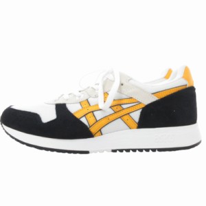 【中古】未使用品 アシックス asics タグ付 GEL-LYTE CLASSIC スニーカー シューズ 1201A477 白色 ホワイト 黄系 28?p