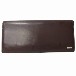 【中古】ポーター PORTER レザー長財布 ウォレット ロゴ金具 茶 ブラウン 0513 ■GY14 メンズ