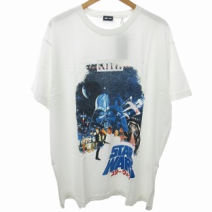 【中古】未使用品 キス KITH×STAR WARS タグ付 21AW EP4 新たなる希望 ヴィンテージ Tシャツ 半袖 白 ホワイト XL