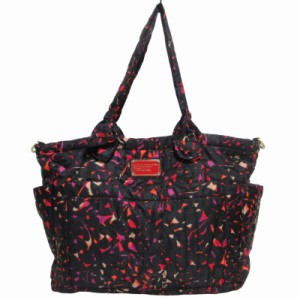 【中古】マークバイマークジェイコブス MARC by MARC JACOBS キルティングトートバッグ ハンドバッグ 赤 黒 ■GY14 