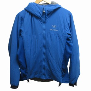 【中古】アークテリクス ARC'TERYX 旧タグ ATOM LT HOODY ジップアップパーカー フーディ ブルゾン 水色 S STK ☆AA★