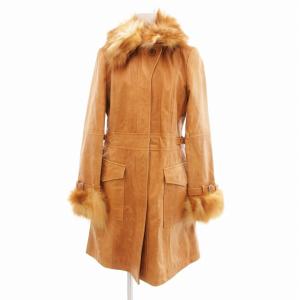 未使用タグ付　BURBERRY BLUE LABEL　ファー ボア ロングコート 2025年最新】Burberry blue Label ラビットファー付きの人気