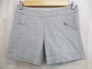 【中古】LINK IT ALL パンツ ショートパンツ ロールアップ  グレー 36