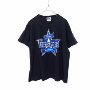 中古 横浜denaベイスターズ ロゴプリント Tシャツ カットソー 半袖 L ネイビー 紺 プロ野球 Npb 応援グッズ メンズの通販はau Pay マーケット ブランド古着のベクトル 商品ロットナンバー