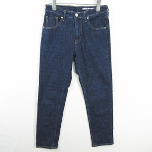 【中古】アメリカンホリック AMERICAN HOLIC デニム パンツ ジーンズ ストレッチ M ネイビー kz7104 レディース