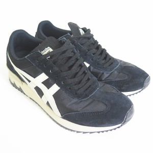 【中古】オニツカタイガー Onitsuka Tiger CALIFORNIA 78 EX ローカットスニーカー 24.5cm ブラック 1183A355