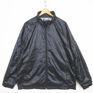 【中古】チャンピオン CHAMPION ウインドブレーカー フィットネスジャケット L ブラック 2sa5535 メンズ