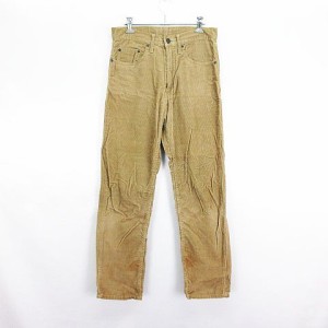 【中古】リーバイス Levi's 503-1523 パンツ ボトムス ストレート コーデュロイ 29 ベージュ ※EKM メンズ