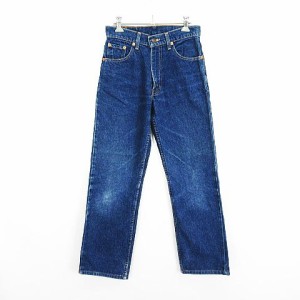 【中古】リーバイス Levi's 515-0217 デニム ジーンズ ボトムス ストレート 27 インディゴブルー ※EKM メンズ