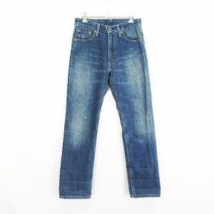 【中古】リーバイス Levi's 502 502-03 デニム ジーンズ ボトムス ストレート 28 インディゴブルー ※EKM メンズ