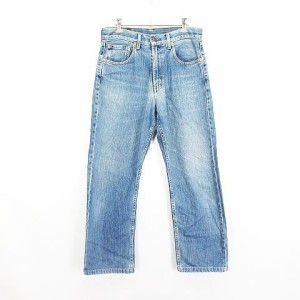 【中古】リーバイス Levi's 512 512-03 デニム ジーンズ ボトムス ストレート 30 インディゴブルー ※EKM メンズ