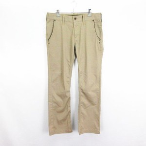 【中古】エドウィン EDWIN XV KHAKI K40391 パンツ ボトムス ブーツカット ストレッチ M カーキ ※EKM メンズ