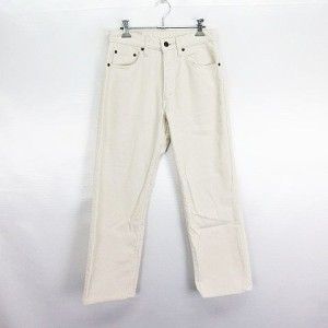 【中古】リーバイス Levi's 515-15 パンツ ボトムス コーデュロイ ストレート 29 アイボリー ※EKM メンズ