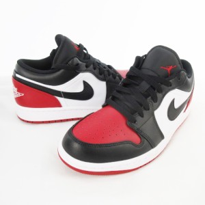 【中古】ナイキ NIKE スニーカー AIR JORDAN 1 LOW/エアジョーダン1 ロー ブレッドトゥ 553558-161 US8.5 26.5ｃｍ 靴 