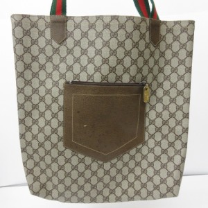 Gucci - 良品☆GUCCI・レザー エルボスGG柄 シェリーライン スニーカー