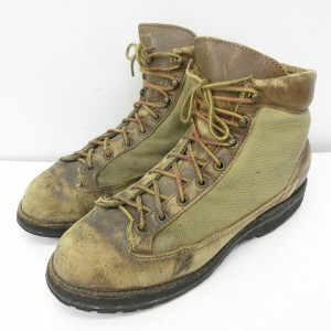 【中古】ダナー DANNER 30420 ダナーライト 黒タブ ヴィンテージ ゴアテックス USA製 茶 ブラウン 8D 26cm相当 STK メンズ