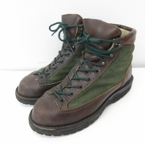 【中古】ダナー DANNER 30600 エクスプローラー ブーツ 黒タブ 90s ヴィンテージ ゴアテックス 茶 ブラウン 7EE 25cm相当 STK