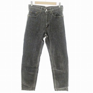 【中古】リーバイス Levi's 603-0259 80s ヴィンテージ ブラックデニム パンツ ジーンズ ジーパン テーパード 黒 30